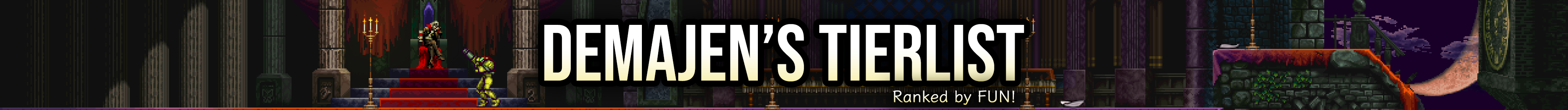 Title: Demajen's Metroidvania Maps